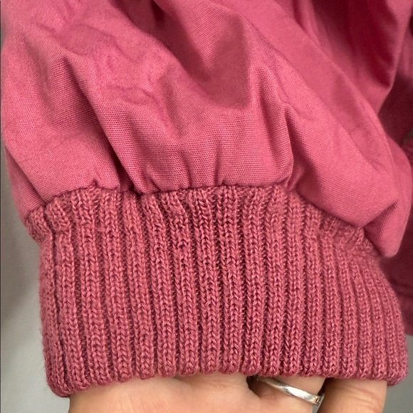 Casual Pink Jacket with Drawstring - Picture 6 of 13